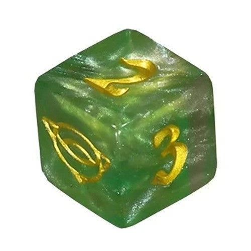 Lord of the Rings Dice D6 - Dark Green