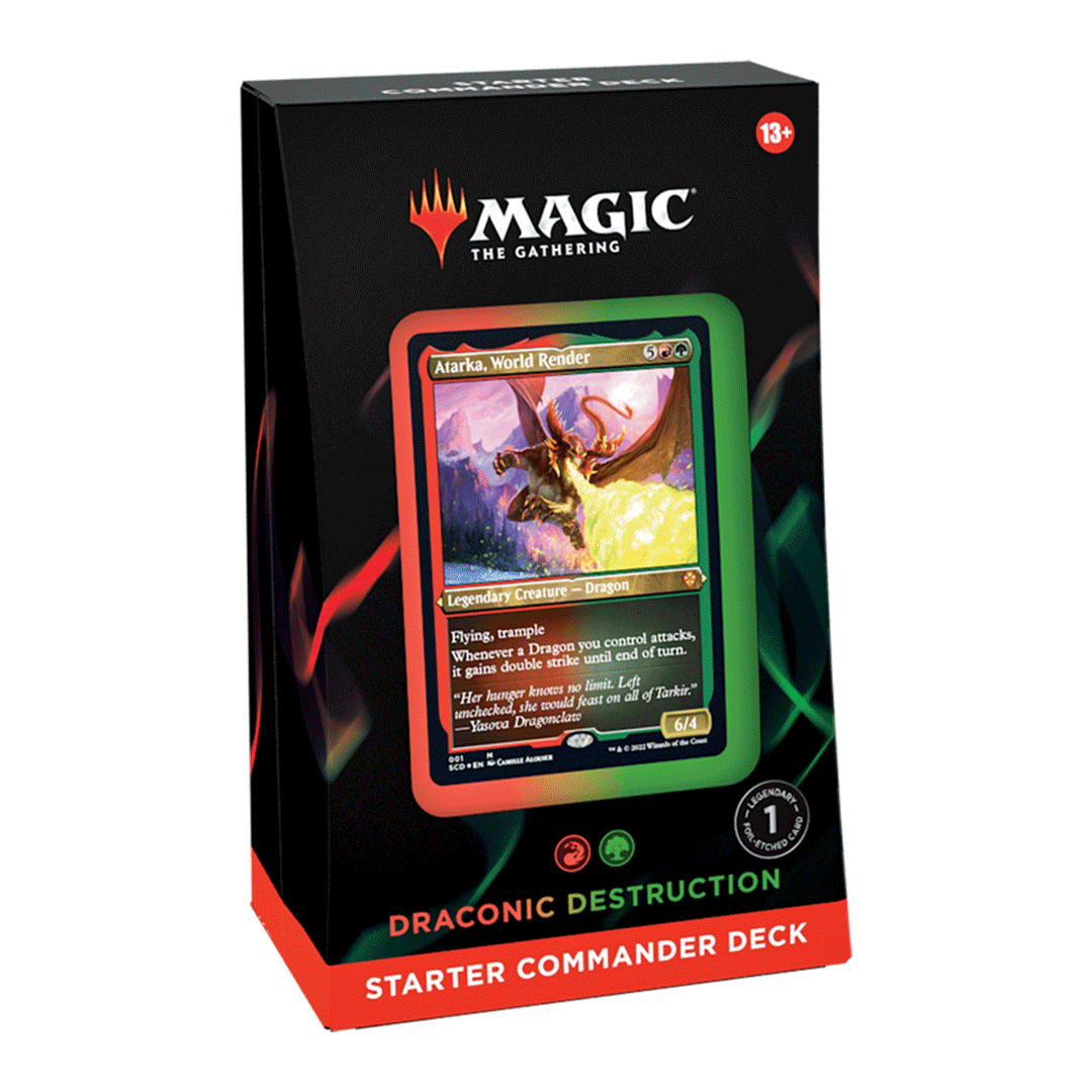 Commander Starter EN Deck – Draconic Destruction