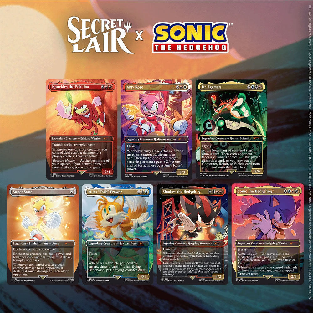 Secret Lair x Sonic: Friends & Foes (Non Foil)