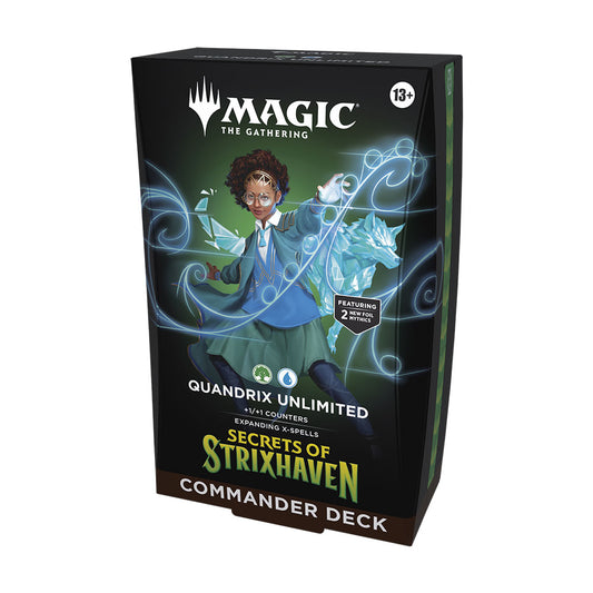 Secrets of Strixhaven Commander Deck – Quandrix Unlimited