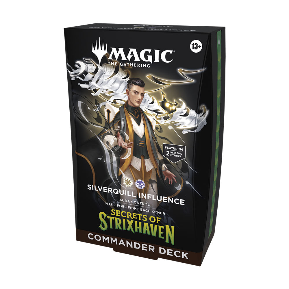 Secrets of Strixhaven Commander Deck – Silverquill Influence