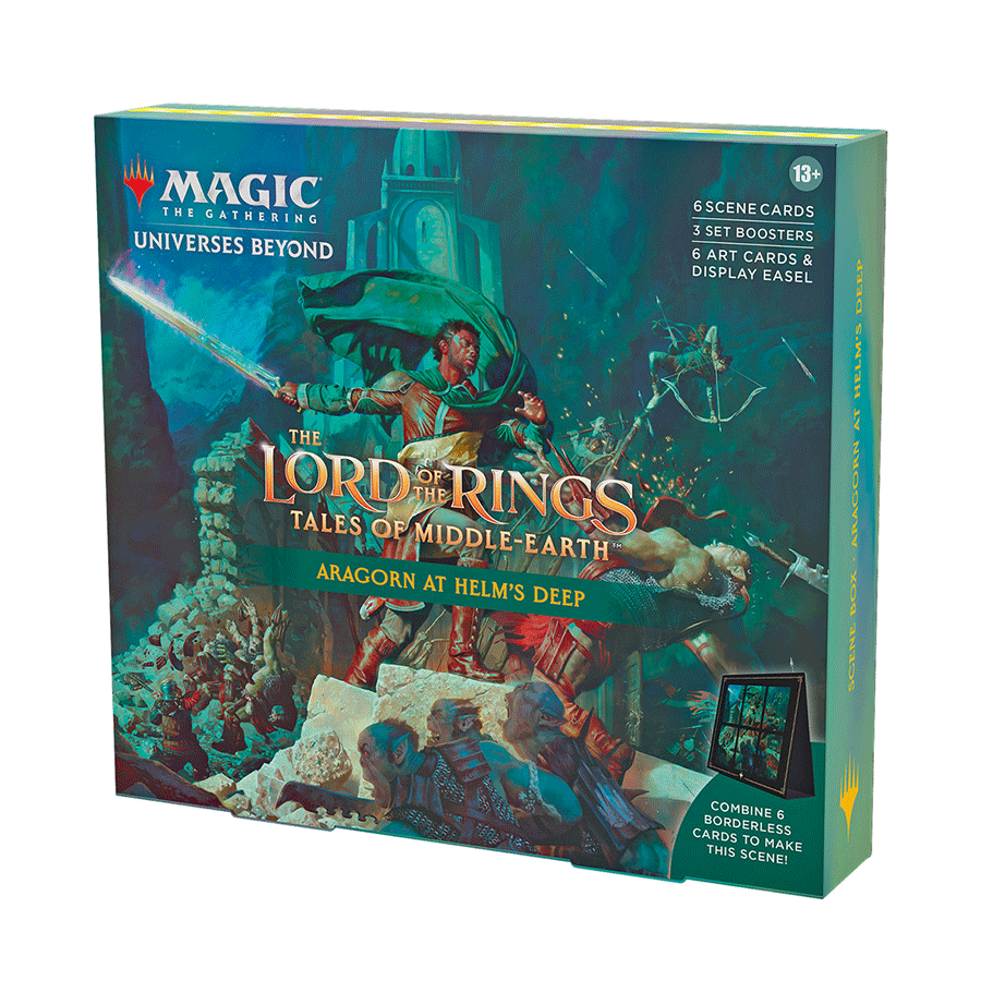Tales of Middle Earth EN Holiday Scene Box – Aragorn at Helm’s Deep