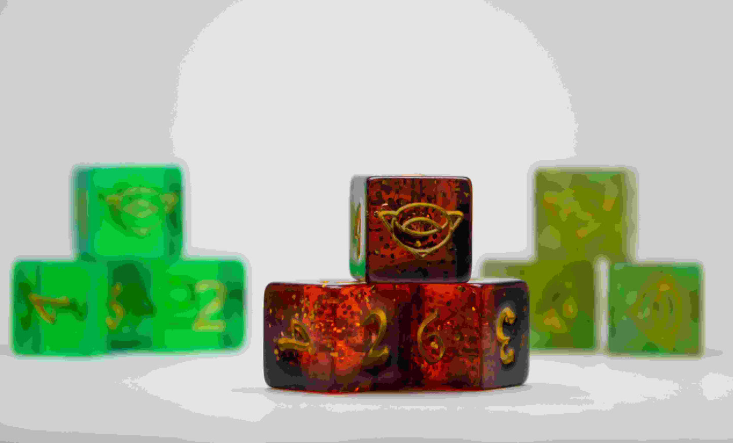 Lord of the Rings Dice D6 - Brown